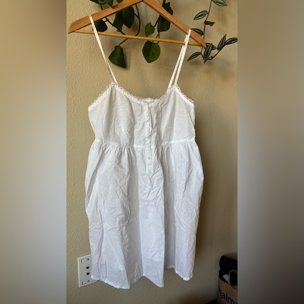 White Summer Mini Dress